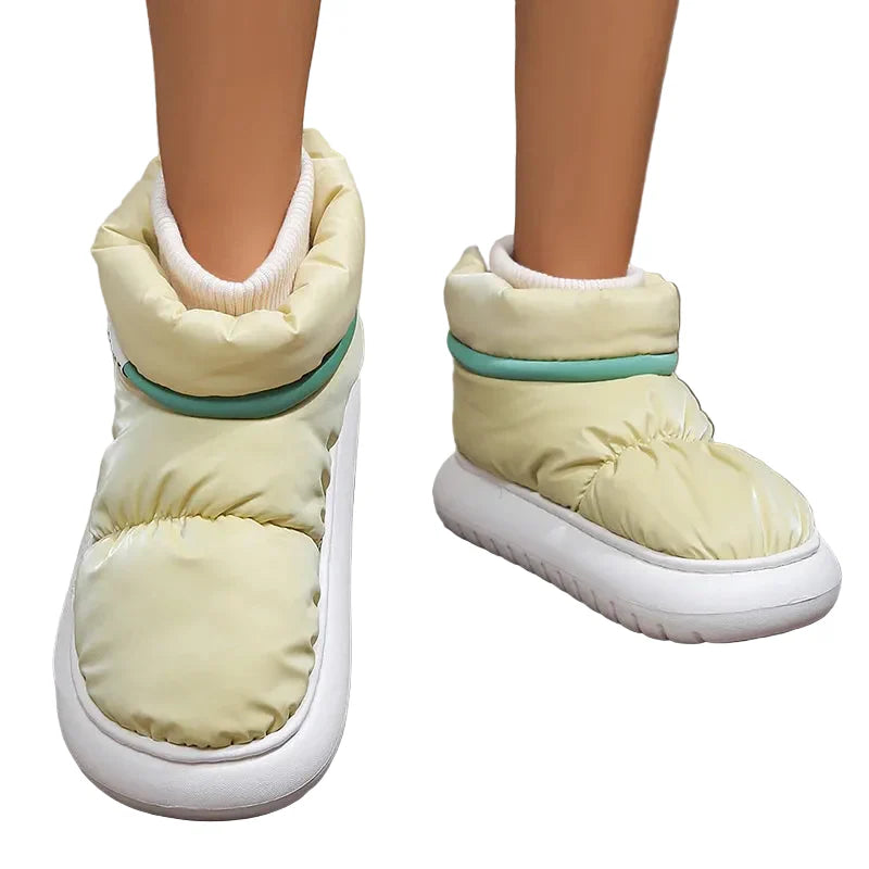 Winter Cotton Padded Thick Sole Shoes