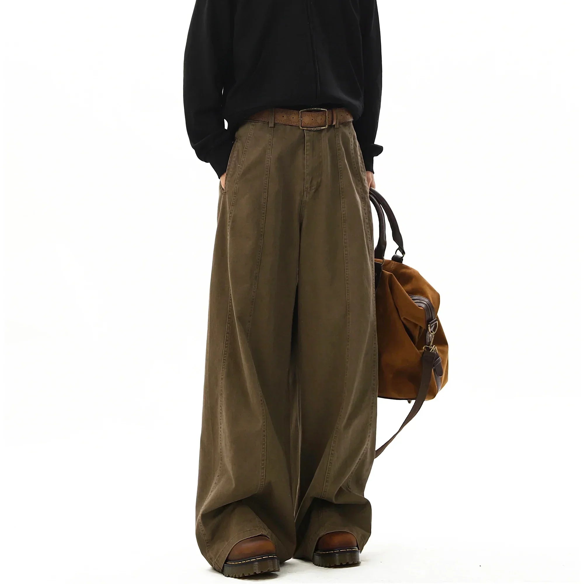 Grandma's Foot-length Straight Leg Pants