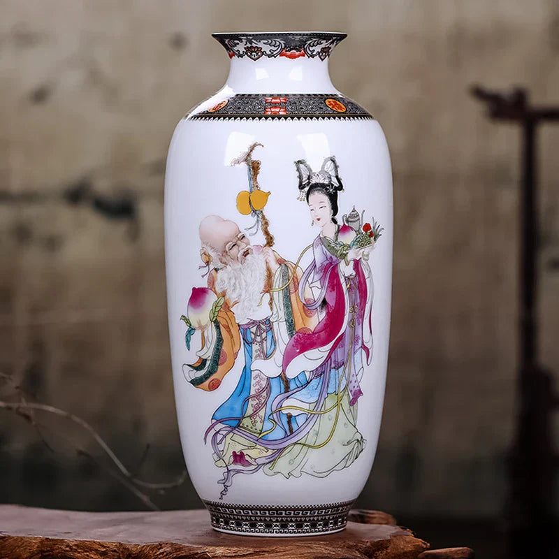 Chinese Ceramic Vintage Vase