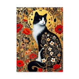 Vintage Klimt Woman Paint