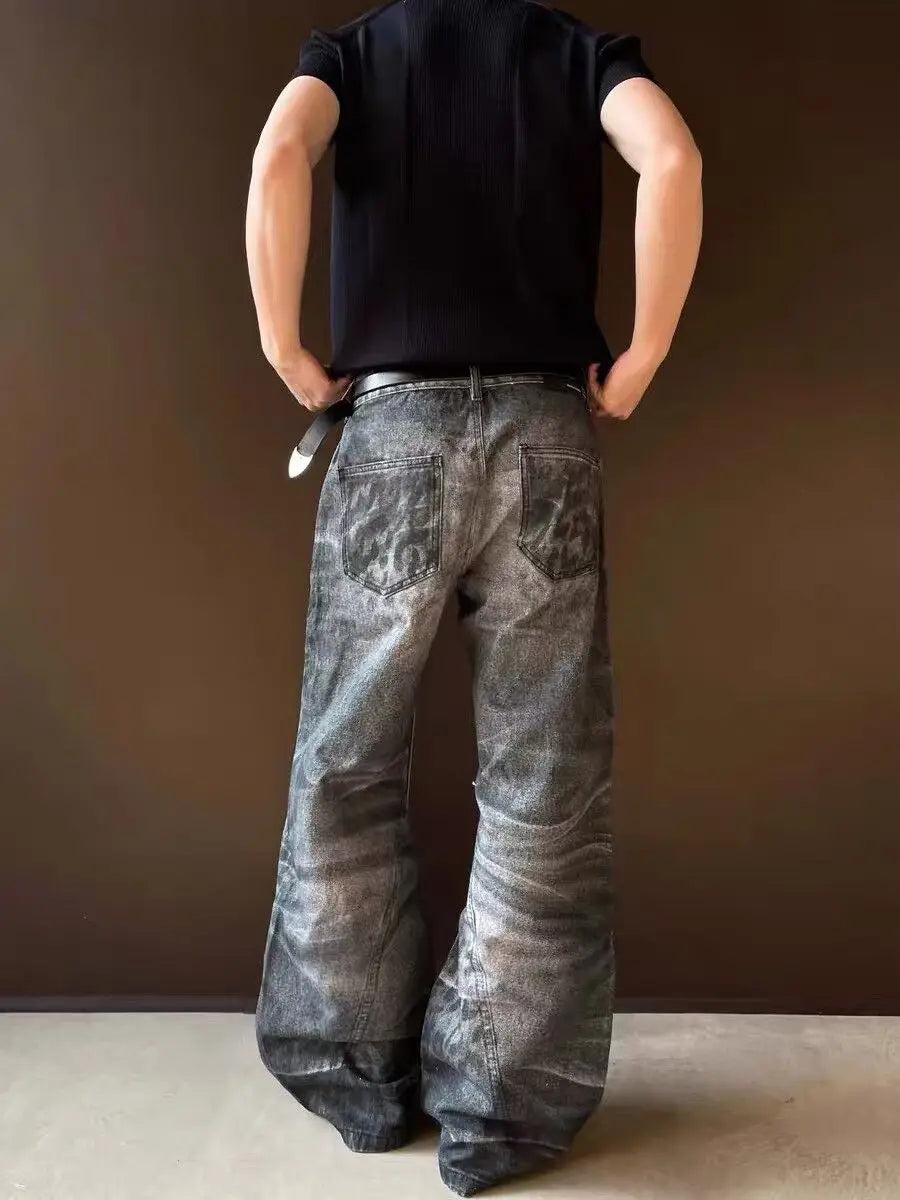 Y2K Low Rise Faded Jeans