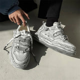 Y2K Dirty Punk Skater Sneakers