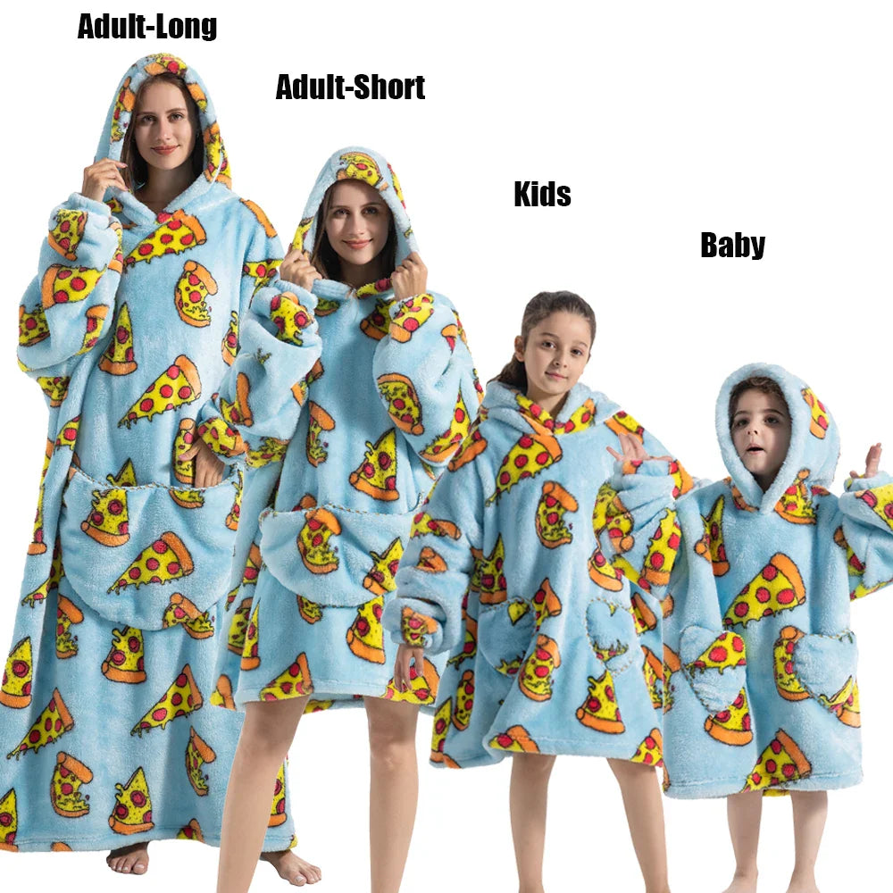 Oversized Blanket Family Matching Hoodie