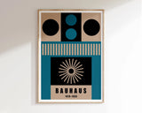 Modernist Geometric Canvas Poster