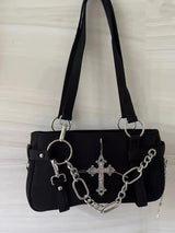 Y2k Aesthetic Cross Chain Bags