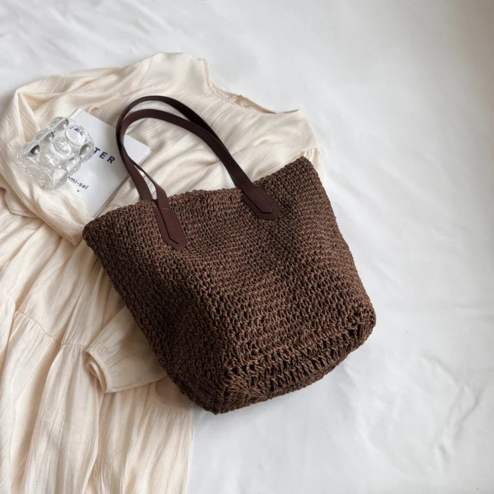 Handgemachte Damen-Umhängetasche im Bohème-Stil