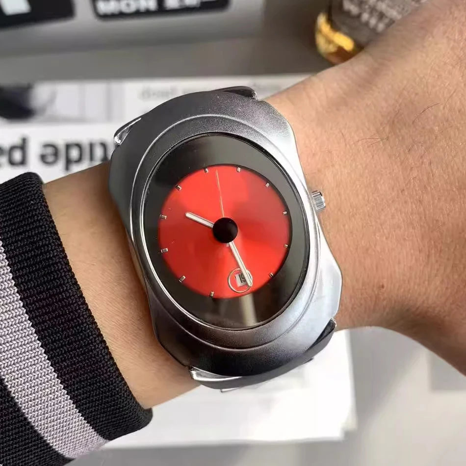 Y2K Men's Minimalist Futuristic Watch