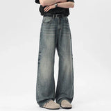 American High Street Style Whisker Jeans