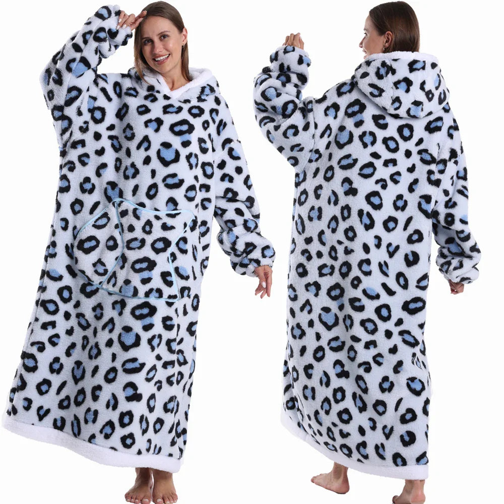 Cartoon Tragbare Homewear Pyjama-Decke