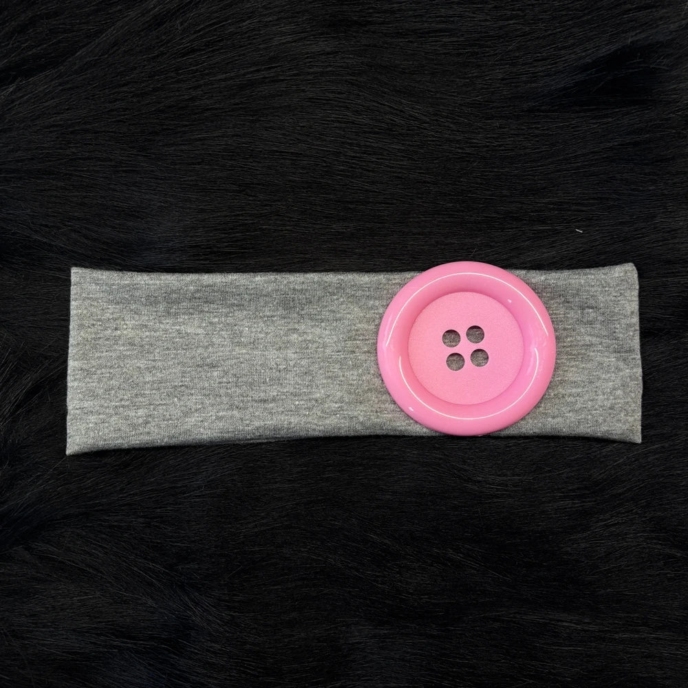 Kawaii Button Headband