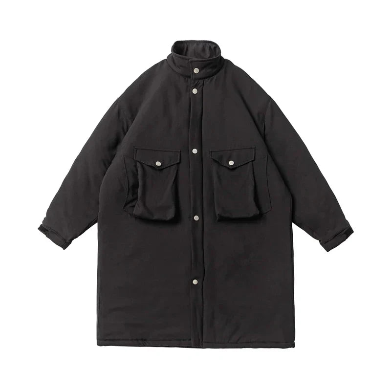 Long Warm Padded Coat