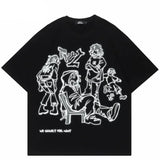 Camiseta de dibujos animados Vida Joven