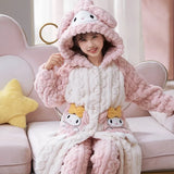 Kuromi Kinder Plüschpyjama