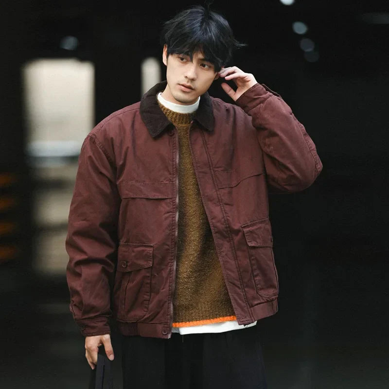 City boy Loose Windbreaker Jacket