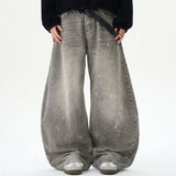 Y2K Washed Wide Leg Jeans