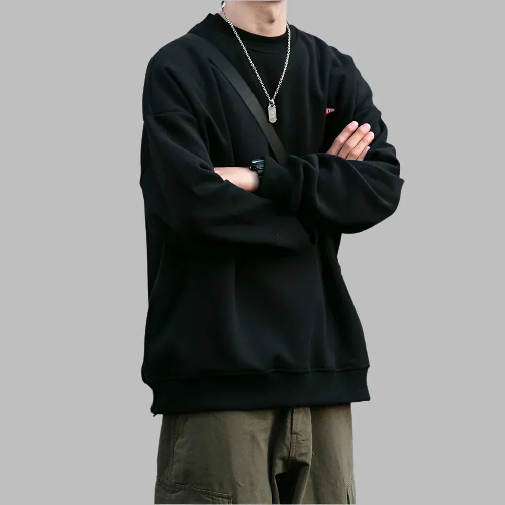 Soft Boy Embroidered Sweatshirt