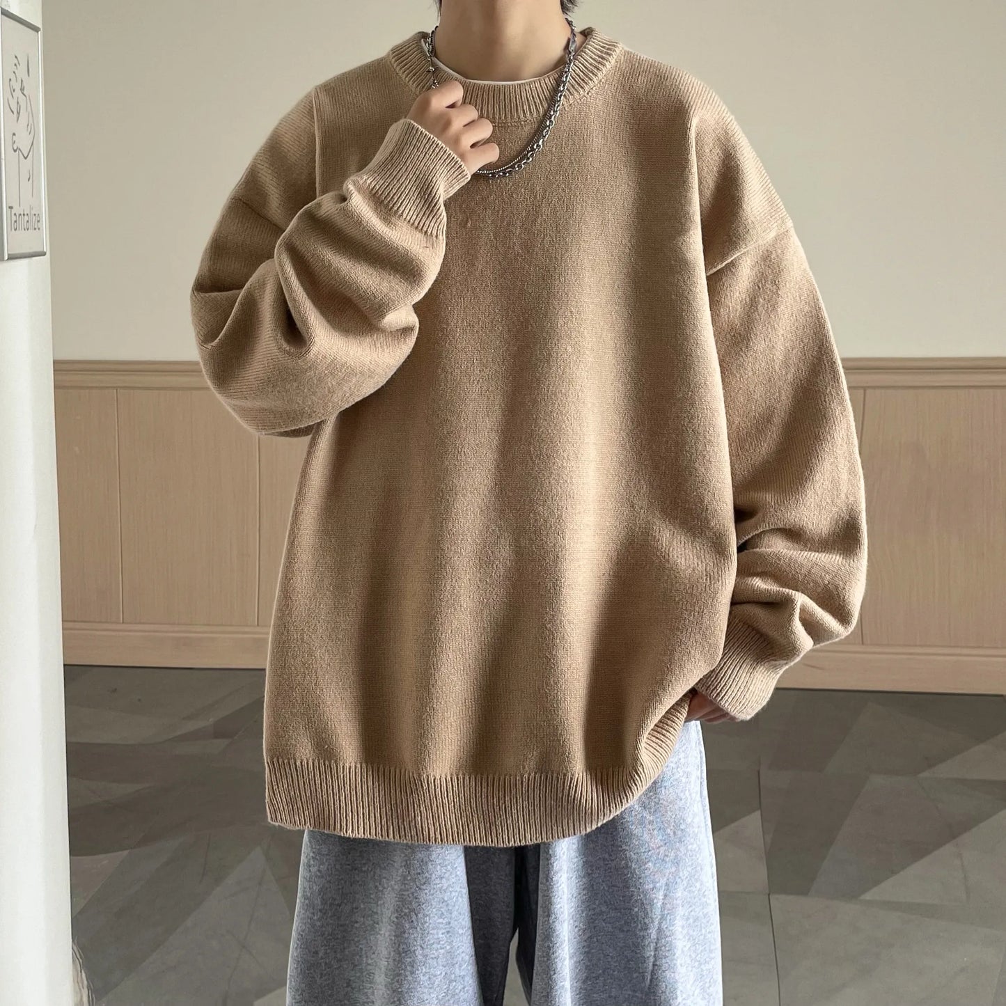 Y2K Bear Soft Boy Sweater