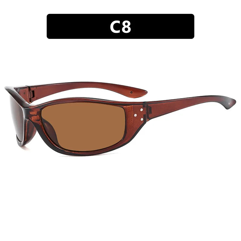 Y2k Retro Steam Punk Sunglasses