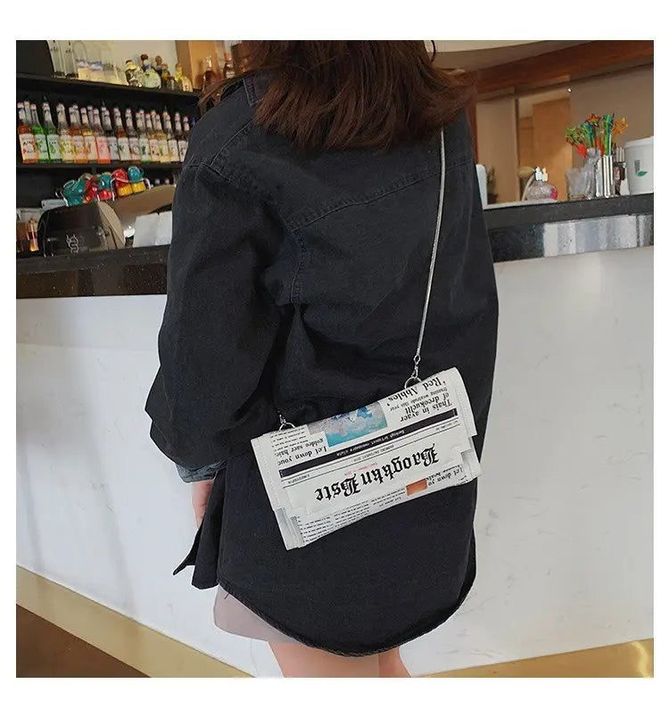 Newspapers Cross Bags