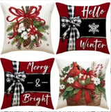 Vintage Christmas Pillow Covers
