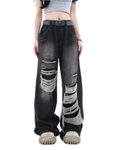 Y2K Grunge Ripped Jeans