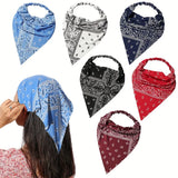 Summer Concert Paisley Elastic Headbands