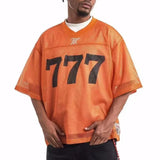 777 Breathable Mesh Hollow Retro T-Shirt