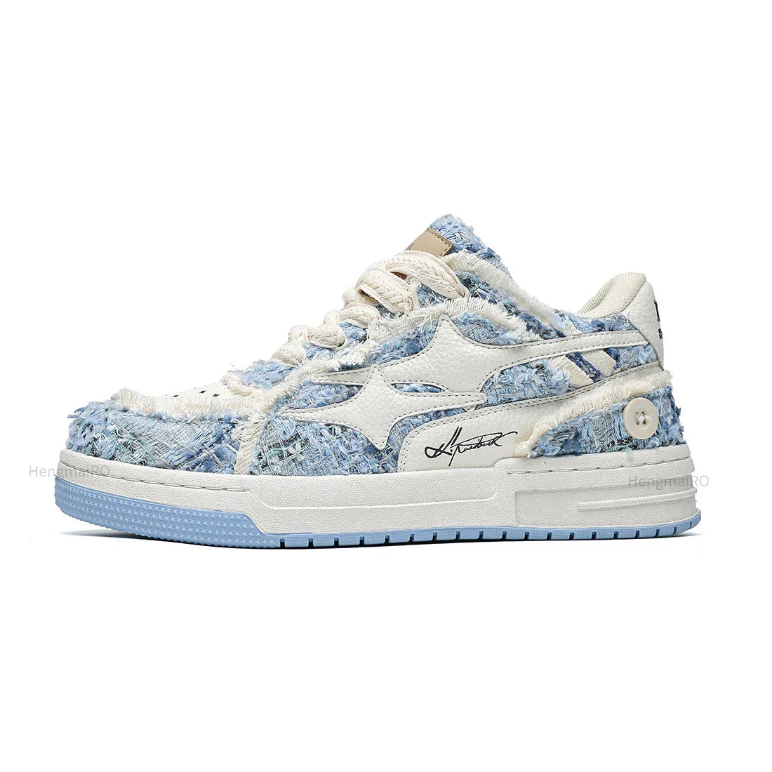 Retro Y2K Star Women's Skater Sneakers