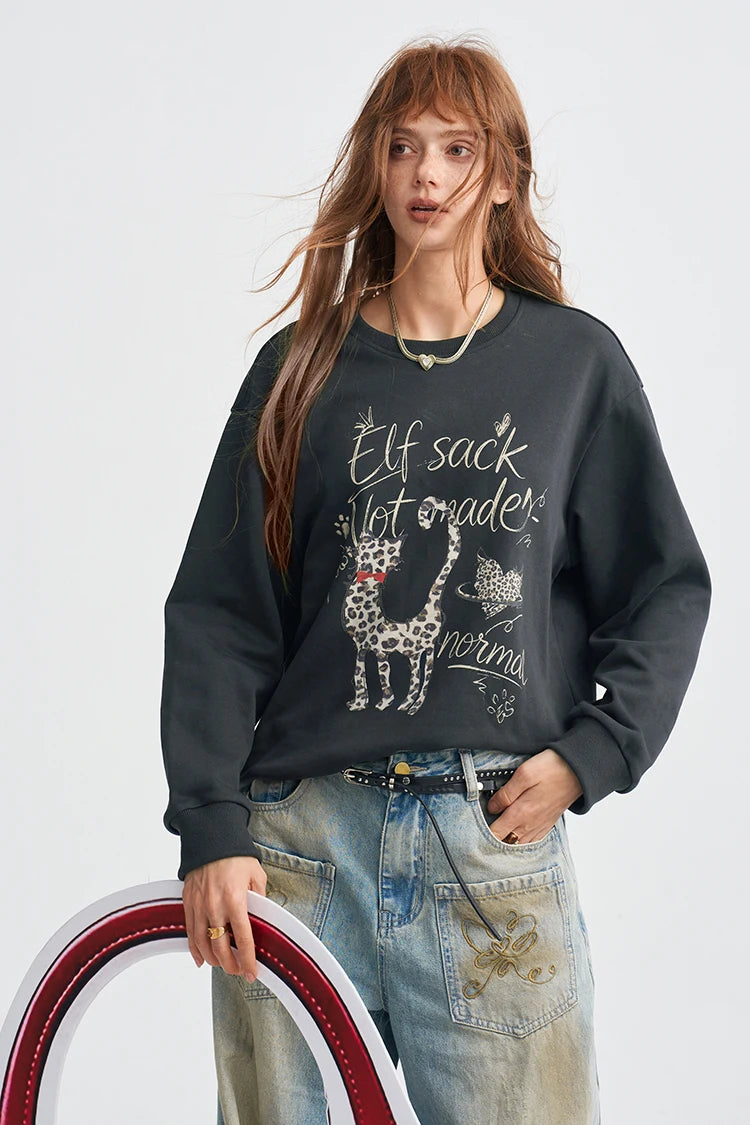 Graphic Cute Autumn Sweatshirts