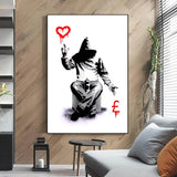 Modern Street Graffiti Art Poster