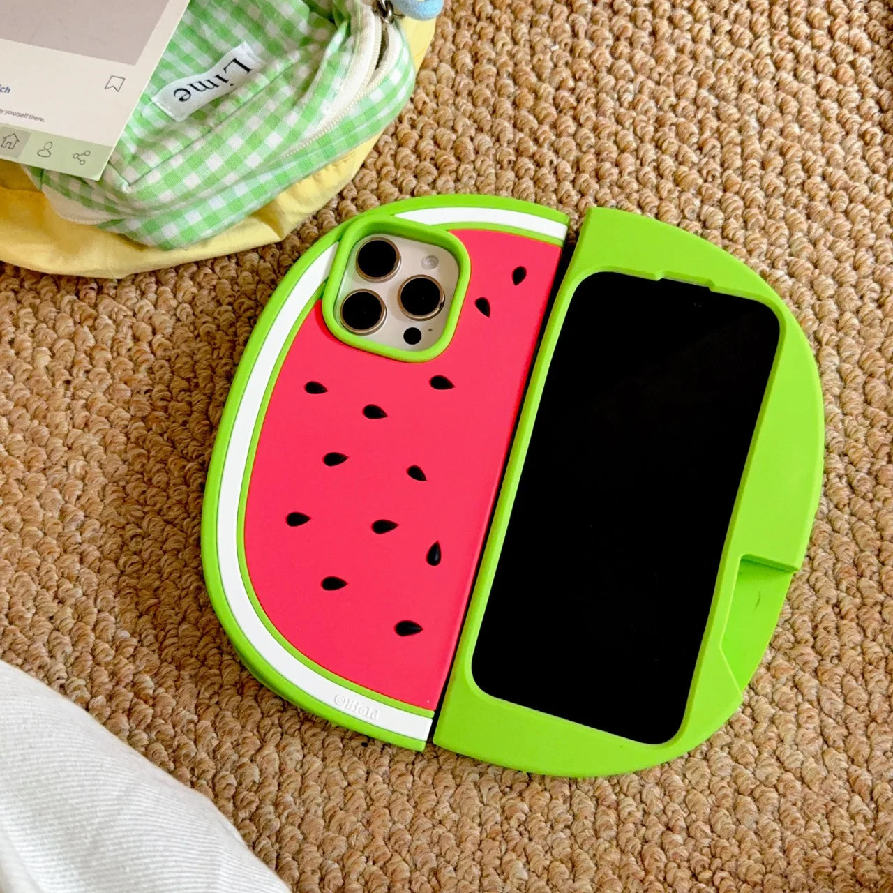 Watermelon 3D Soft Shockproof iPhone Case