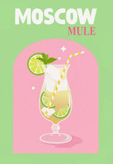 Colorful Cocktail Drinks Posters