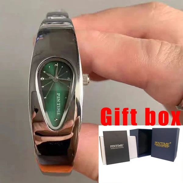Y2K Shaped Teardrop Bracelet Watch