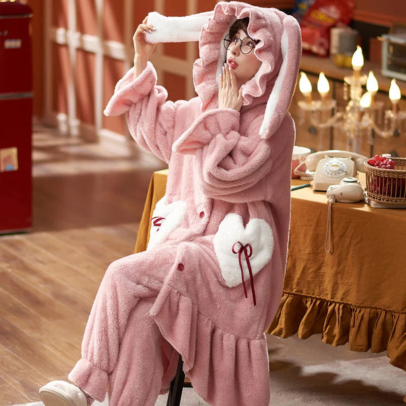 Crescent Moon Hooded Pyjamas