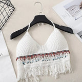 Boho Camisole Women Crochet Knitted Top