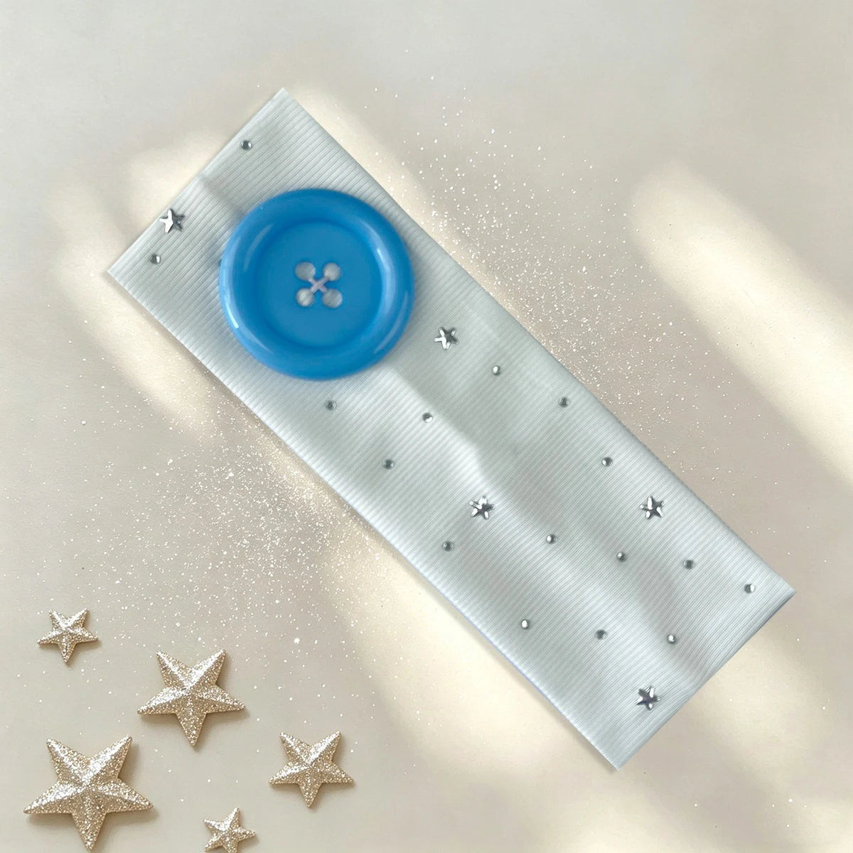 Kawaii Button Headband