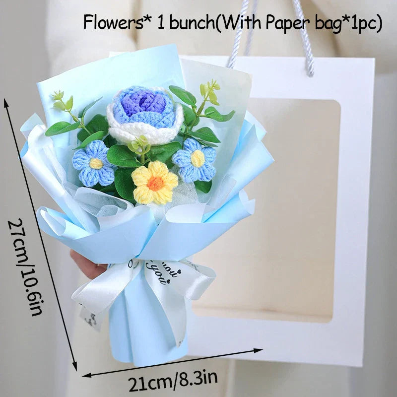 Wedding Bouquet Crochet Flowers