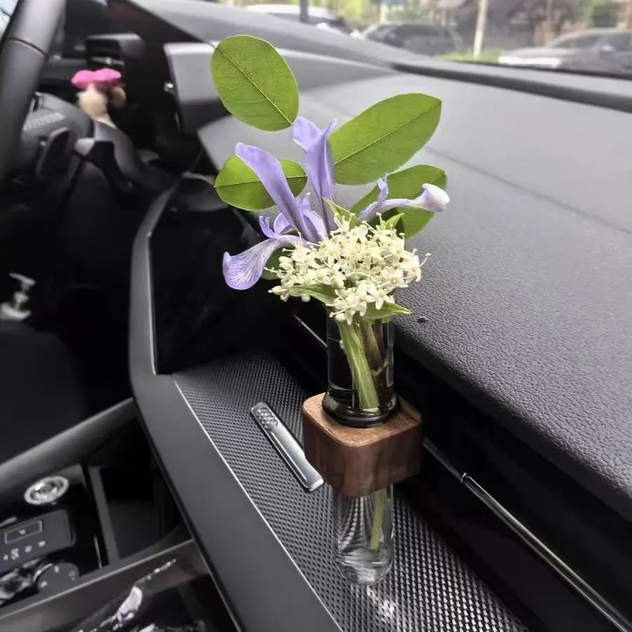 Stable Mini Car Flower Vintage Vase