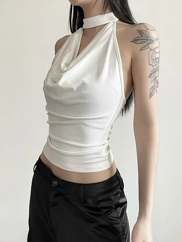 Solid Color Simple Casual Top
