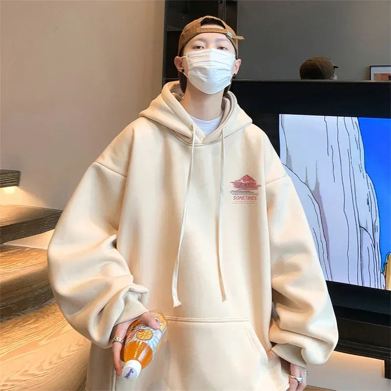 Vintage Good Time Oversized Hoodie