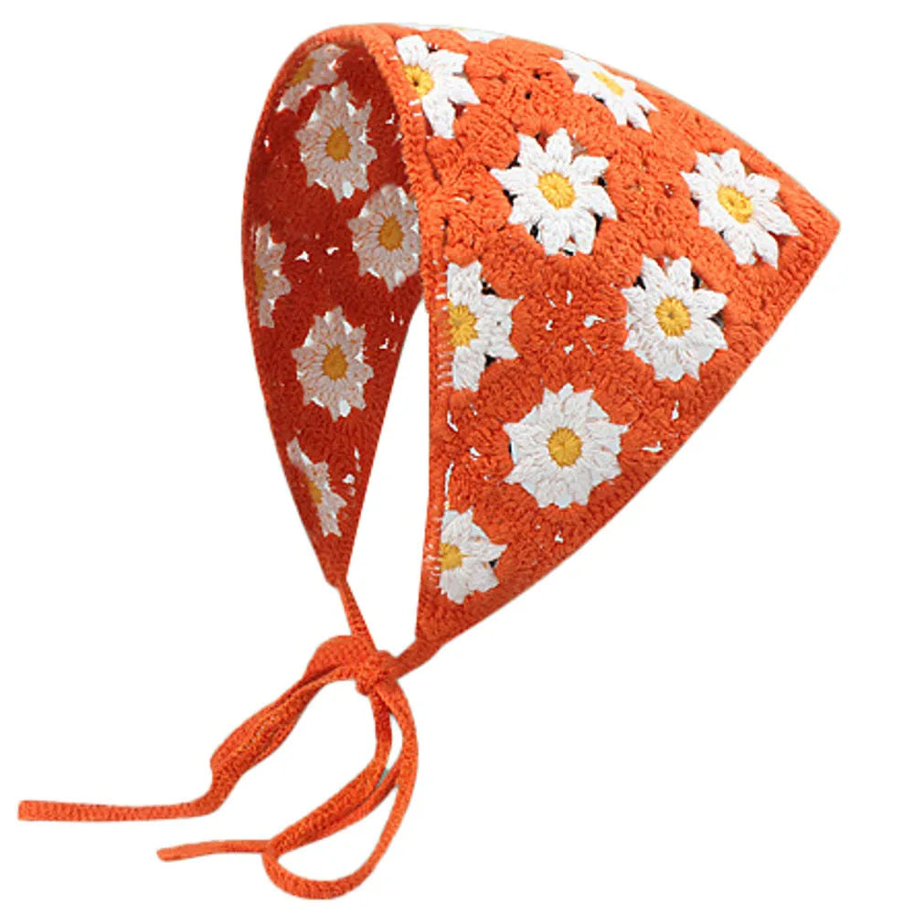 Summer Concert Crochet Head Bandana