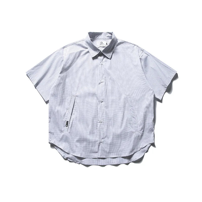 Plaid Short Sleeve Casual Shirt