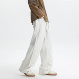 Drawstring Comfortable Wide Leg Pants