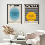 Retro Arabic Bauhaus Posters