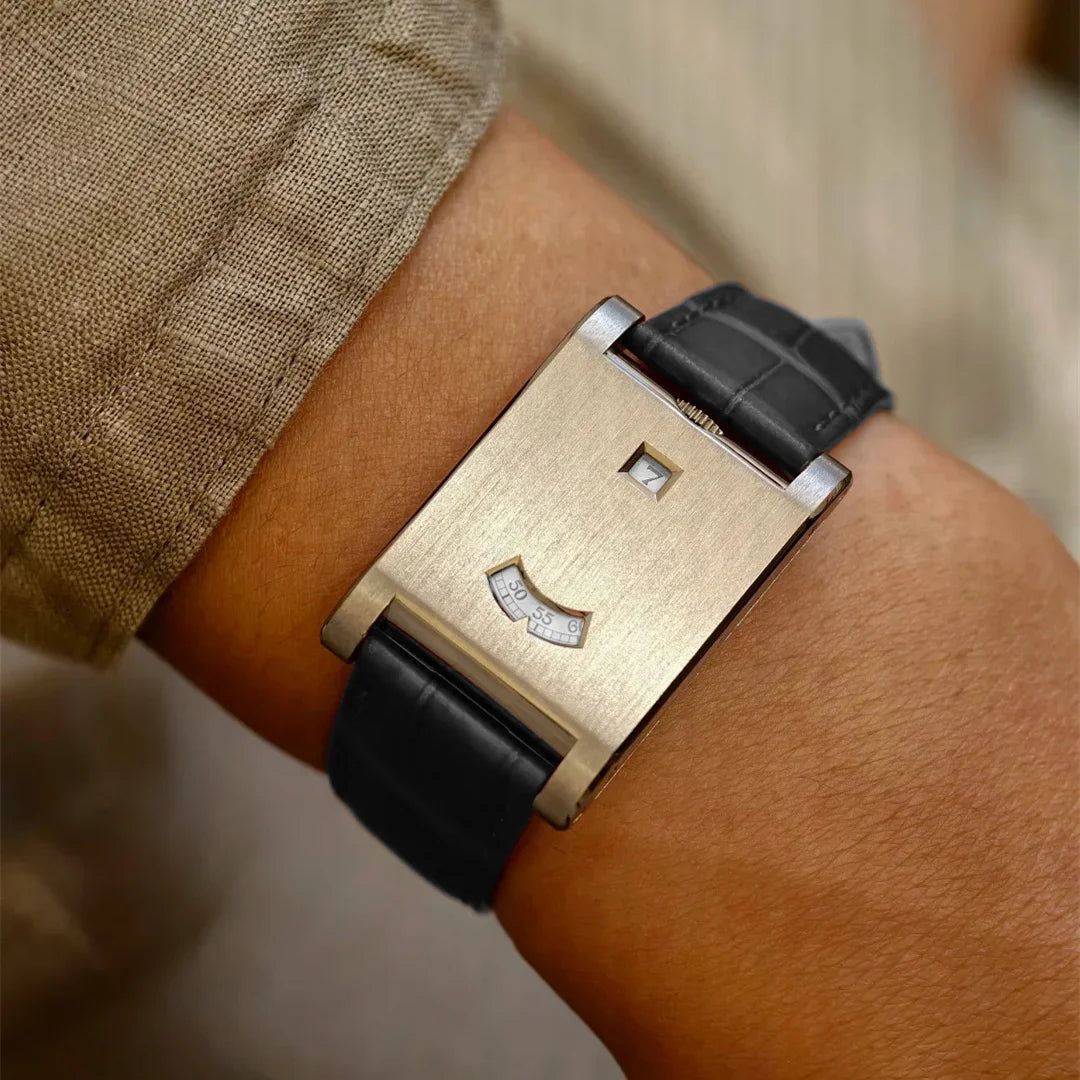 Reloj de Cuarzo de Lujo para Hombre, Reloj de Pulsera de Negocios a la Moda con Fecha, de Gama Alta, Novedad de 2026
