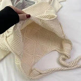 Retro Handgefertigte Häkeltasche für Damen