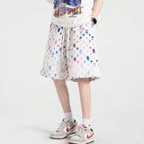 Colorful Plaid Cotton Short