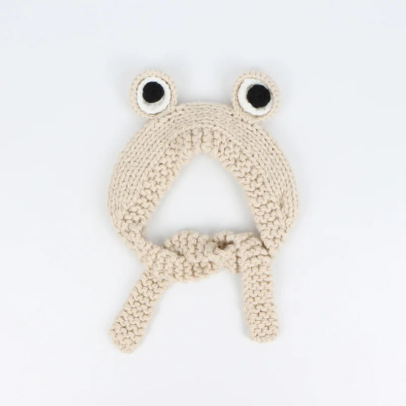 Frog Crochet Hat