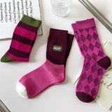 Rose Cute Mid-tube Socks