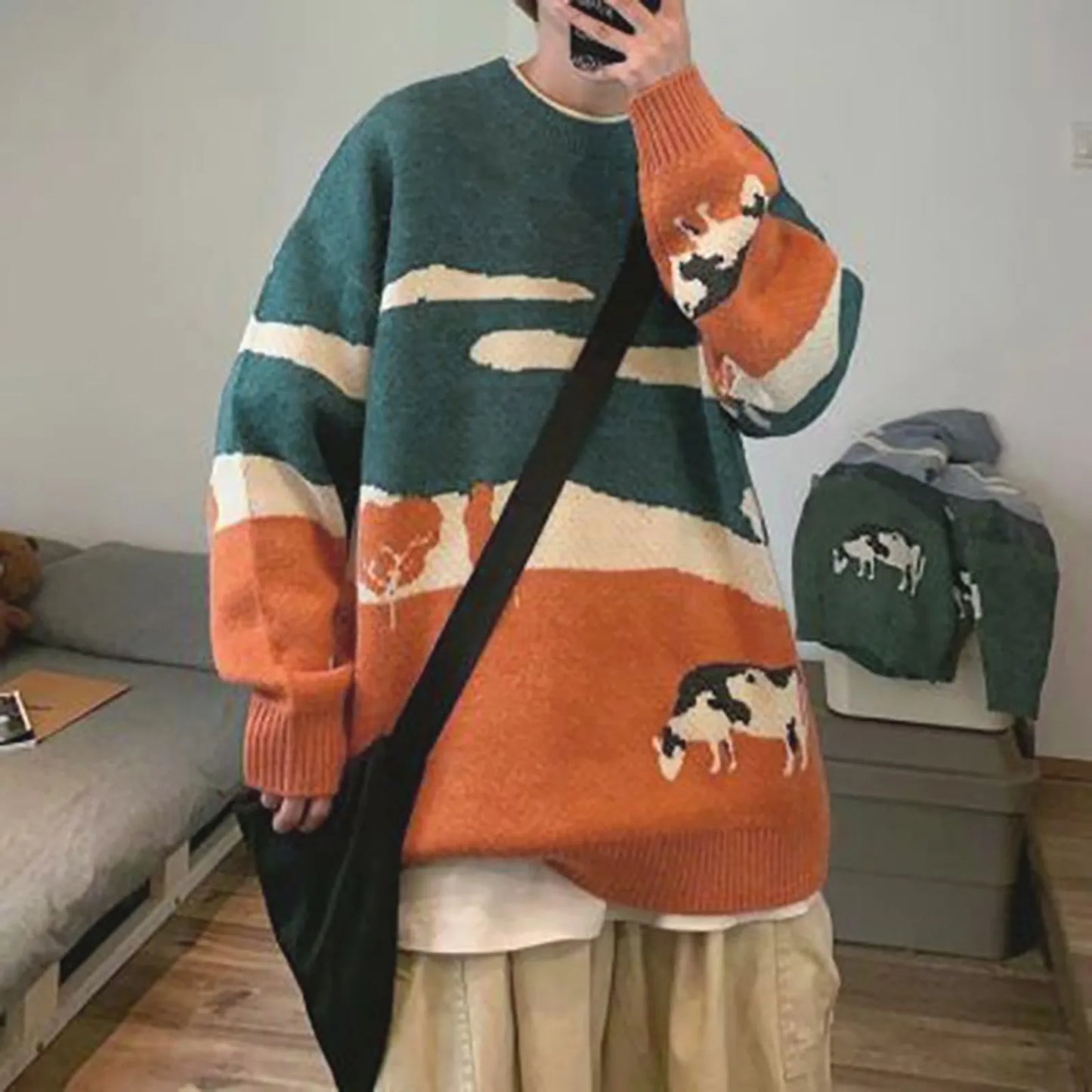 Vintage Green Farms Sweater